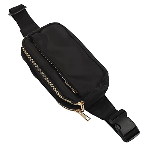 Brusttasche, Wasserabweisend, Weich, Verstellbar, Modisch, Schwarz, Sporttasche, Tragbar, für Reisen, Wandern, für Männer und Frauen (18 * 13 * 5,6) von Naroote