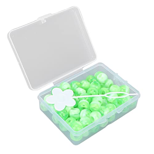 Haarperlen für Mädchen, Haarflechtperlen-Set, Haarringe mit Haarhakennadel und Aufbewahrungsbox, 74 Stück Dreadlock-Dekorationen aus Kunststoff und Harz für Haarstyling und von Naroote