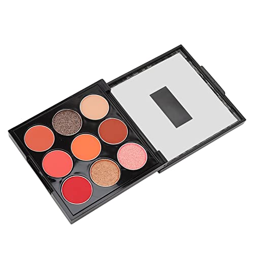 Matter Lidschatten, Geburtstagsgeschenk, Kosmetik, Augen-Make-up-Palette, Hochpigmentiert, Langlebig, für Maskenbildner für Gästetoiletten (04#) von Naroote