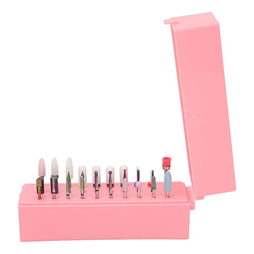 Nagelspitzen-Organizer, Mini Nagelspitzen Set Safe 30 Holes Professionelle Solide Basis für Salon von Naroote