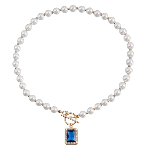 Naroote Kunstperlenkette, Perlenkette. Auffälliges Leichtgewicht für Date und Party (Freie Größe) von Naroote