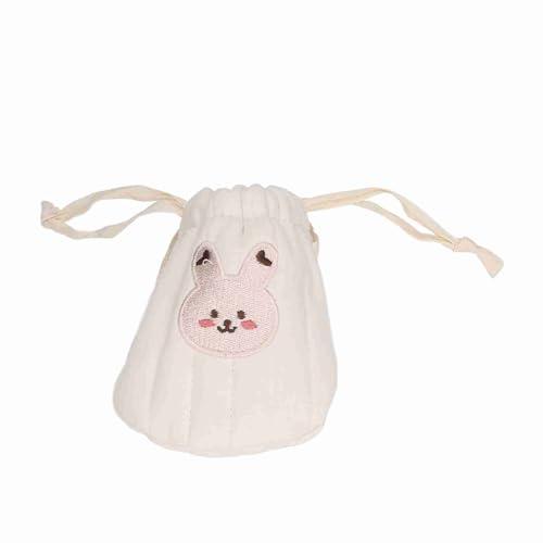 Naroote Messenger -Taschen -Handtasche, Weiche Tragbare Handtasche mit Charmantem Tragbarem Kabel für Mädchenkind für die Ferien (Hase) von Naroote