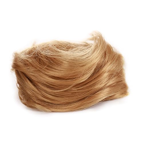 Pferdeschwanzverlängerung, Gefälschter Pferdeschwanz Zum Anklipsen von Pferdeschwänzen für Frauen, Clip-in-Haarbeutel-Perücke, Kugelkopfperücke, Flauschiges Haar mit 70 Mm Langen von Naroote