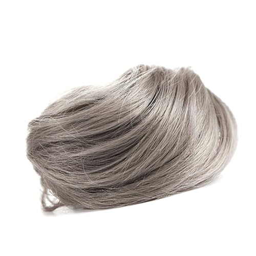 Pferdeschwanzverlängerung, Gefälschter Pferdeschwanz Zum Anklipsen von Pferdeschwänzen für Frauen, Clip-in-Haarbeutel-Perücke, Kugelkopfperücke, Flauschiges Haar mit 70 Mm Langen von Naroote