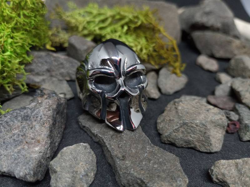 Spartan Helm Skull Ring Schmuck Griechisch von NarsilionStore