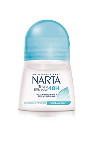 Narta – Deodorant Damen Bille Erdbeere, wirksam 48 h, 50 ml, 1 Stück von Narta