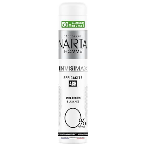 Narta Invisimax Herren Deodorant Spray 0% 200 ml von Narta