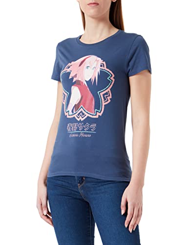 Naruto Shippuden Damen Wonashits005 T-Shirt, Denim, M von Naruto Shippuden