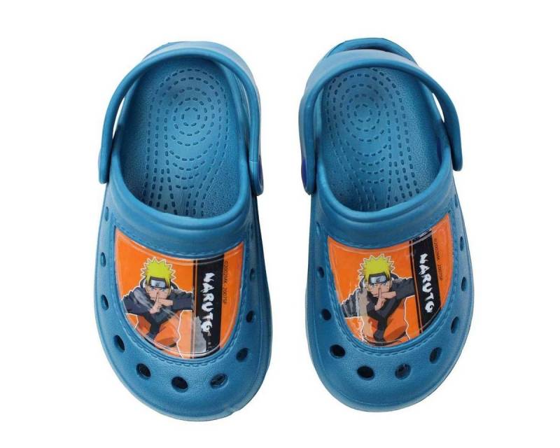 Naruto Anime Naruto Shippuden Jungen Clogs Badeschuhe Latschen Clog Gr. 22 bis 32 von Naruto