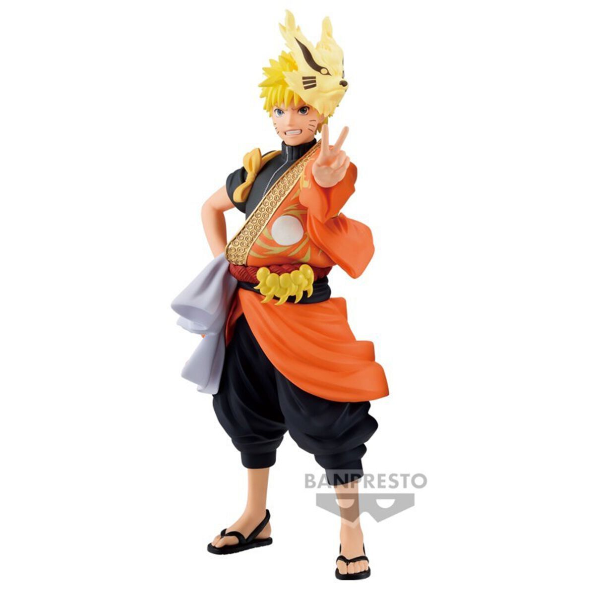 Naruto - Anime Sammelfiguren - Shippuden - Banpresto - Uzumaki Naruto (20th Anniversary Costume) - multicolor  - Lizenzierter Fanartikel von Naruto