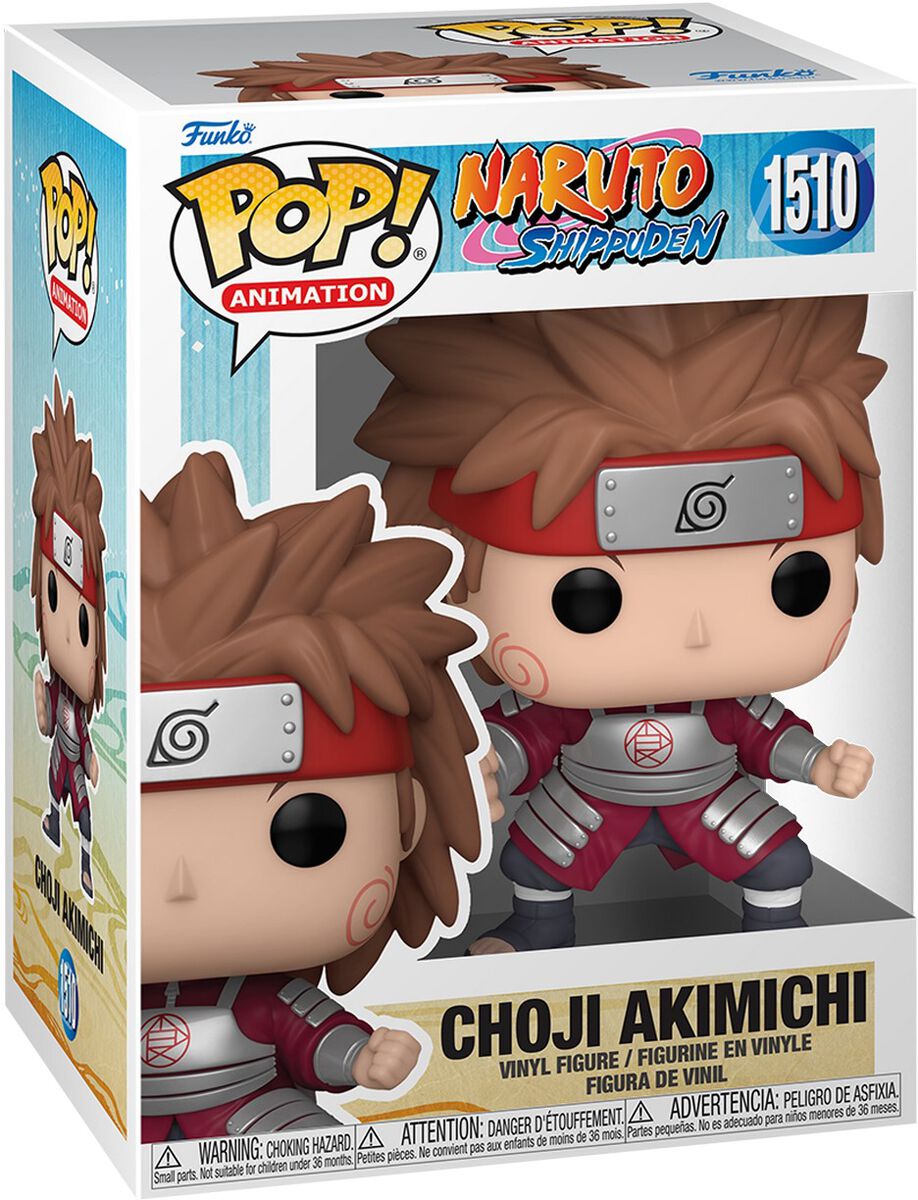 Naruto Choji Akimichi Vinyl Figur 1510 Funko Pop! multicolor von Naruto