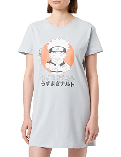 Naruto Damen Wonarutbt001 Nachthemd, Cremeblau, XXL von Naruto