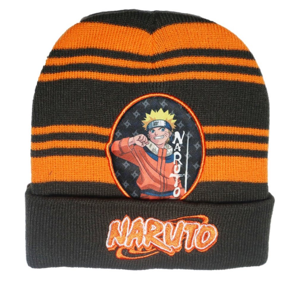 Naruto Fleecemütze Anime Naruto Shippuden Jungen Wintermütze Mütze Gr. 54/56 von Naruto