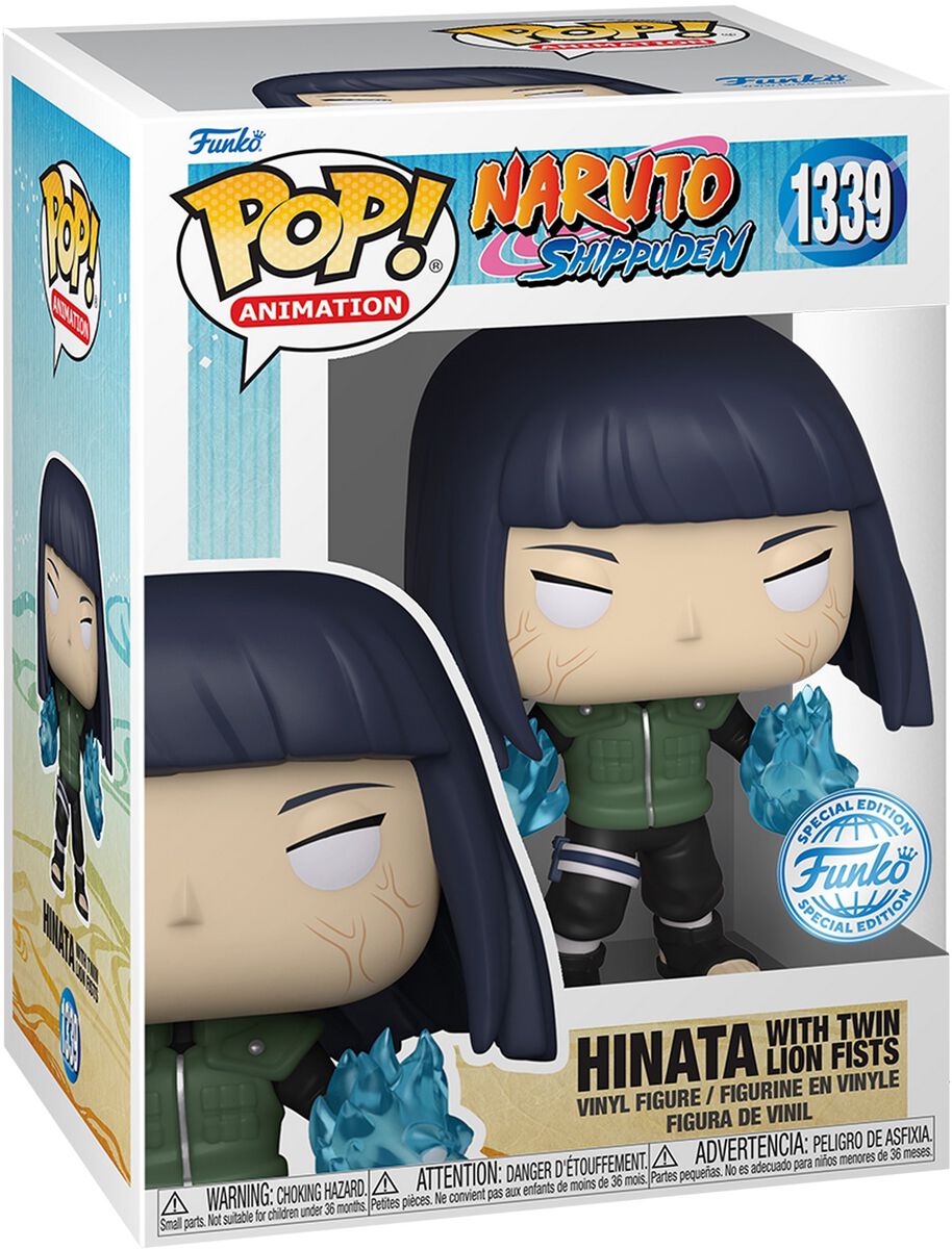 Naruto - Hinata with twin Lion Fists (Chase Edition möglich) Vinyl Figur 1339 - Funko Pop! Figur - multicolor von Naruto