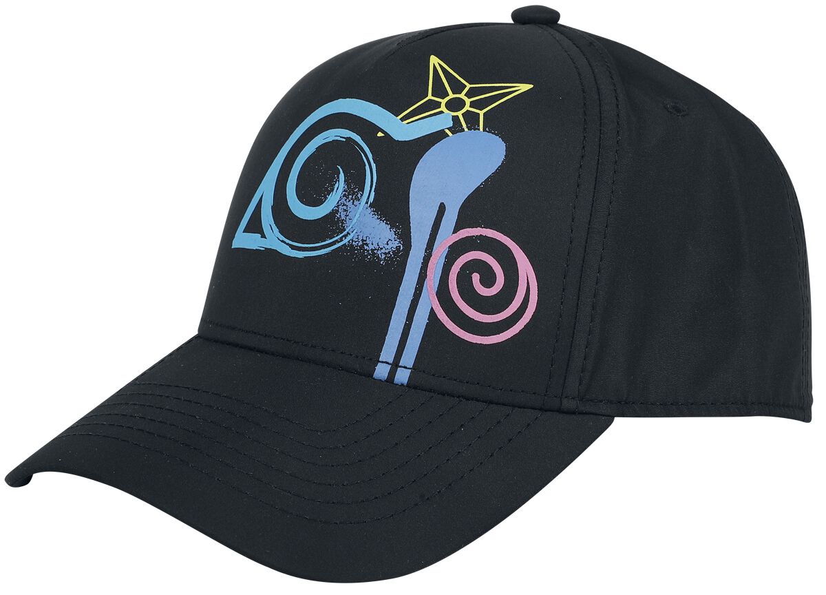 Naruto Icon Cap schwarz von Naruto