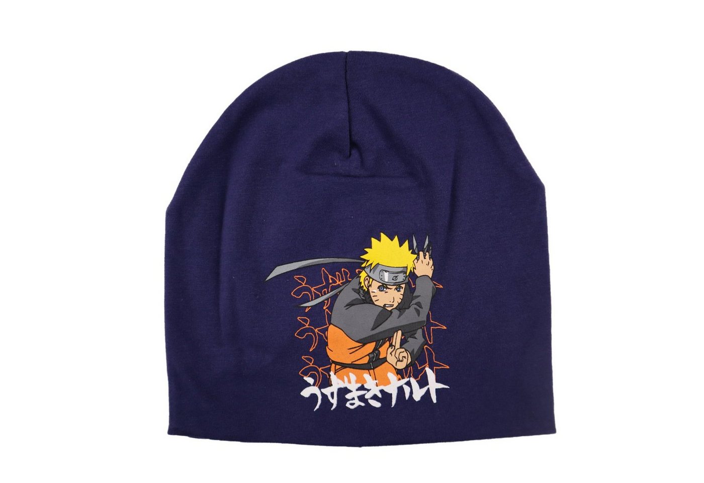 Naruto Jerseymütze Anime Naruto Shippuden Jungen Kinder Herbst Frühlingsmütze Gr. 54 bis 56 von Naruto