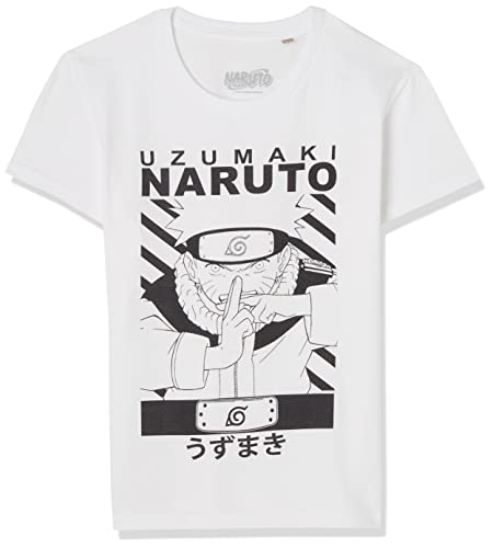 Naruto Jungen Bonarutts026 T-Shirt, weiß, 6 Jahre von Naruto