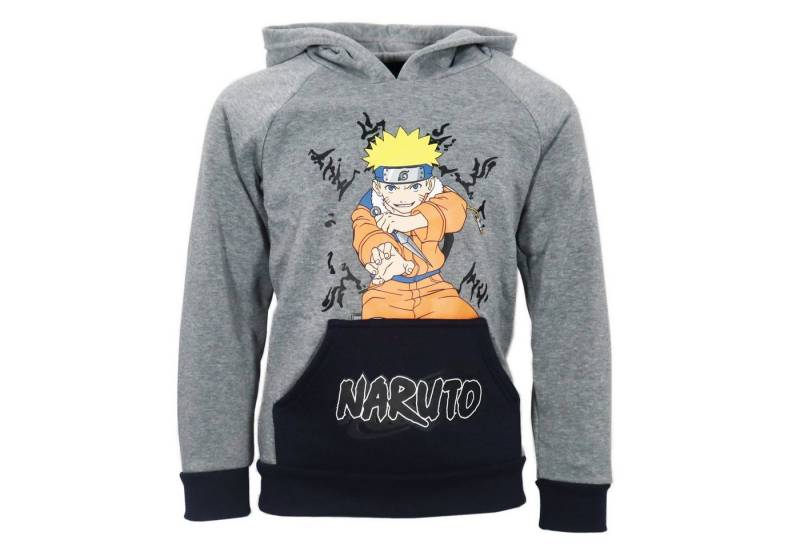 Naruto Kapuzenpullover Anime Naruto Shippuden Kinder Fleece Hoodie Pulli Gr. 98 bis 140 von Naruto