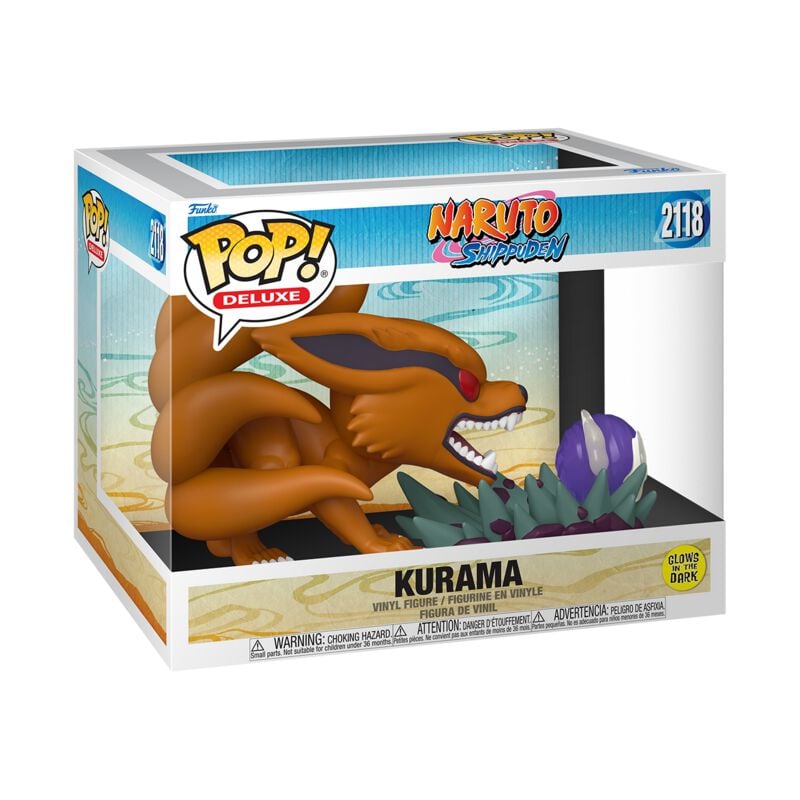Naruto Kurama (Pop! Deluxe)(Glows in the Dark) Vinyl Figur 2118 Funko Pop! multicolor von Naruto