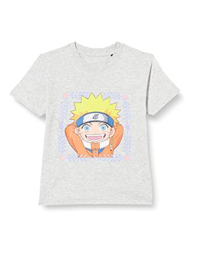 Naruto Mädchen Ginarutts007 T-Shirt, grau meliert, 10 Jahre von Naruto