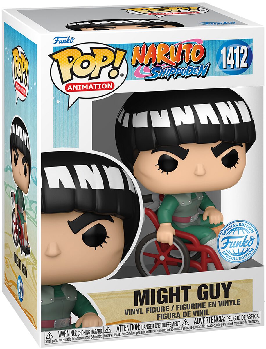 Naruto - Might Guy Vinyl Figur 1412 - Funko Pop! Figur - Funko Shop Deutschland - Lizenzierter Fanartikel von Naruto