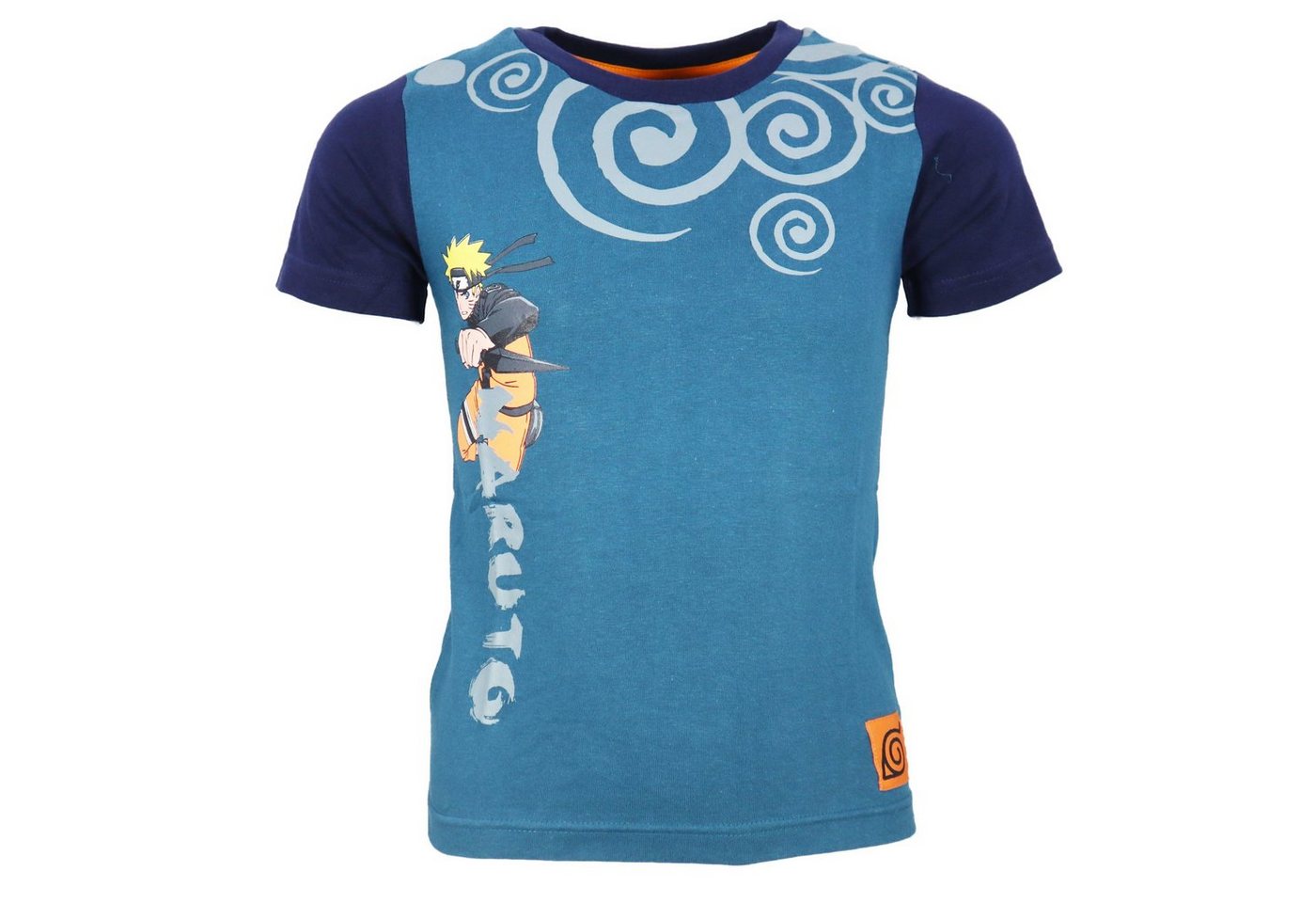 Naruto Print-Shirt Anime Naruto Shippuden Kinder Jungen T-Shirt Kurzarm Shirt Gr. 104 bis 140 von Naruto