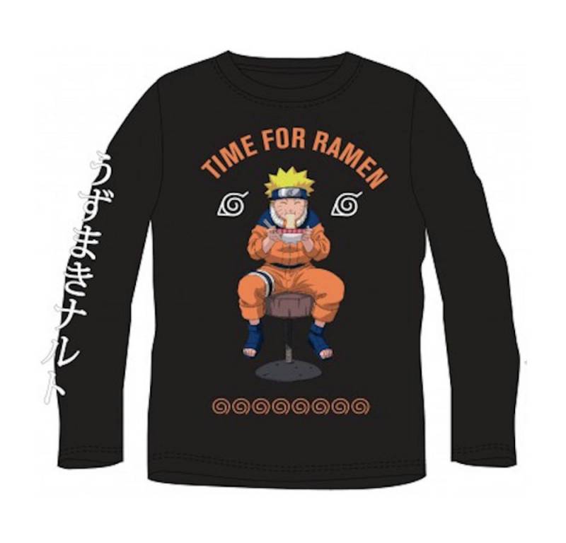 Naruto T-Shirt Naruto Langarm-Shirt „Time for Ramen“ für Jungen, Gr. 104–152 von Naruto