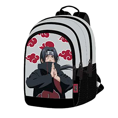 NARUTO Unisex Kinder Itachi Zwei Fächern Schulrucksack, bunt von Naruto