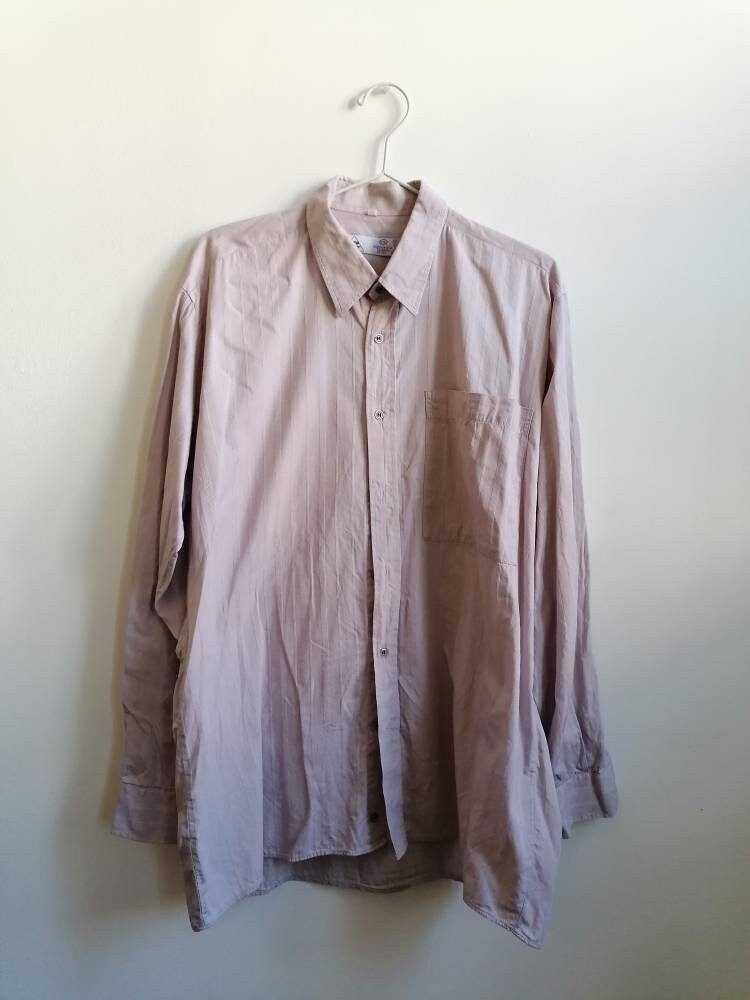 True Vintage Hemd 80Er 90Er Rosa Altrose New Fast 42 Baumwolle Gestreift True Vintage Hemd 80Er 90Er Rosa Altrose New Fast 42 Baumwolle Gestreift von Narvhi