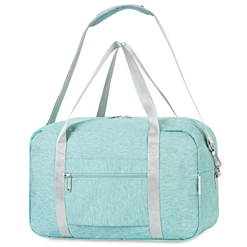 Narwey für Ryanair Handgepäck 40x20x25 Handgepäck Tasche für Flugzeug Faltbare Reisetasche Damen Weekender Damen Handgepäck Koffer 20L (Mintgrün) von Narwey