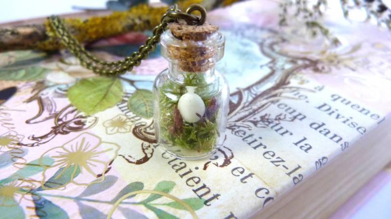 Leuchtpilz Anhänger Echtes Moos & Blumen Terrarium Leuchtpilz Anhänger Echtes Moos & Blumen Terrarium von NarwhalBlueberry