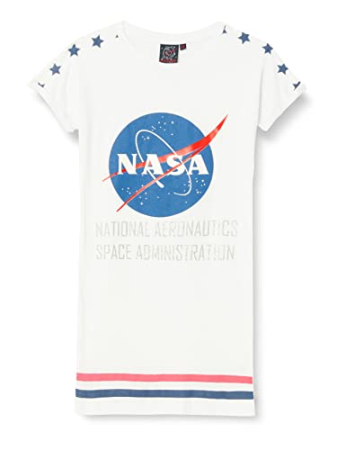 NASA Mädchen NS117161 Row S1 Bettjacke, Blanc, 4 von NASA