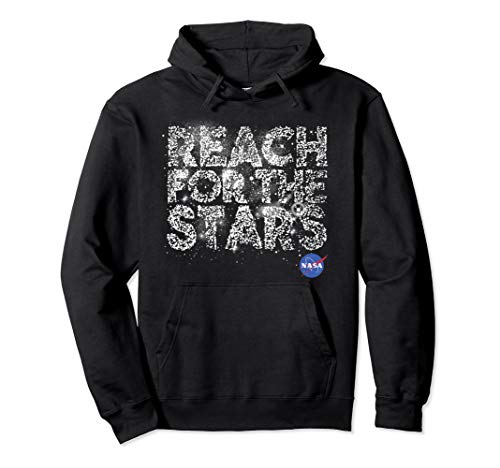 NASA Reach For The Stars Bright Stars Pullover Hoodie von Nasa