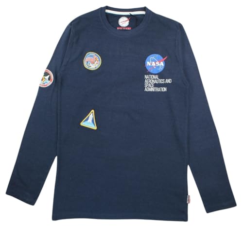 Nasa Classic GNS4441 TS Men S3-S T-Shirt, Marine, S von Nasa