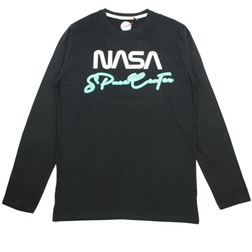 Nasa Classic GNS4451 TS Men S3-L T-Shirt, Noir, L von Nasa