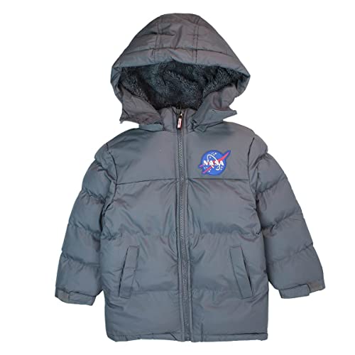 Nasa Herren Parka mit Kapuze Men Kapuzenjacke, Grau, XL von Nasa