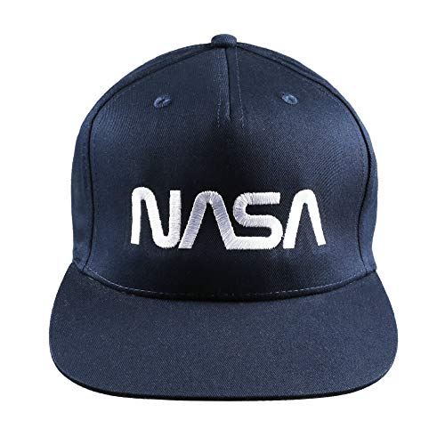 Nasa Herren Space Station Cap Baseballkappe, French Navy, Einheitsgröße von Nasa