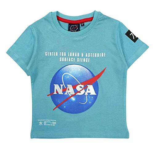 Nasa Jungen Gns4010 TMC S1-4a T-Shirt, Blau, 4 Jahre von Nasa