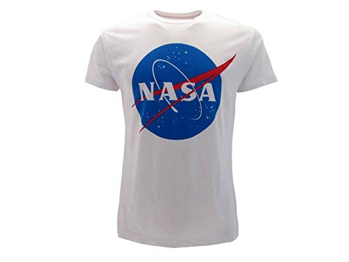 Nasa Original National Aeronautics And Space Administration T-Shirt, Weiß Large von Nasa