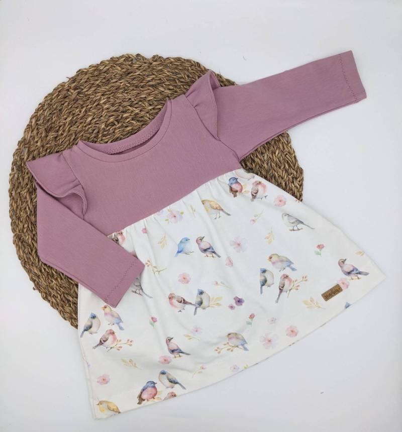 Frühlingskleid/Frühlingsoutfit Jerseykleid Mädchenkleid von Nasebaer