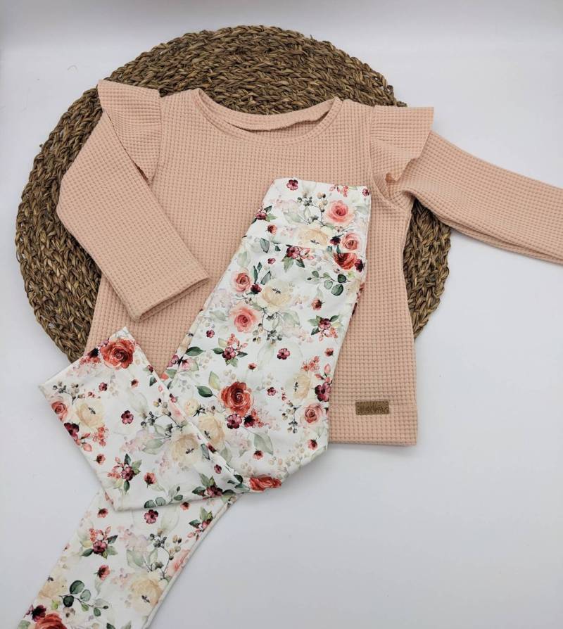 Leggins Jersey Babyset Jerseyleggins Flügelärmelpullover von Nasebaer