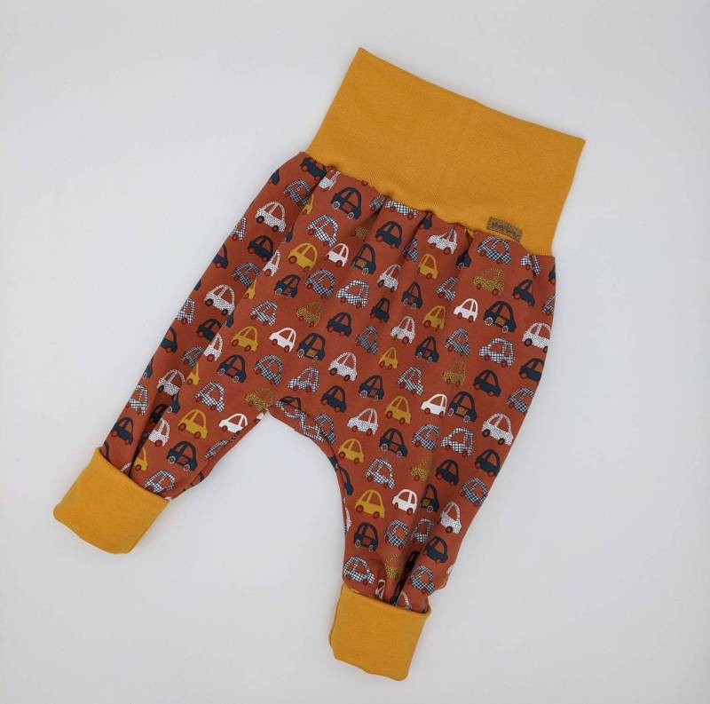 Mitwachshose Jersey/Pumphose Autos von Nasebaer