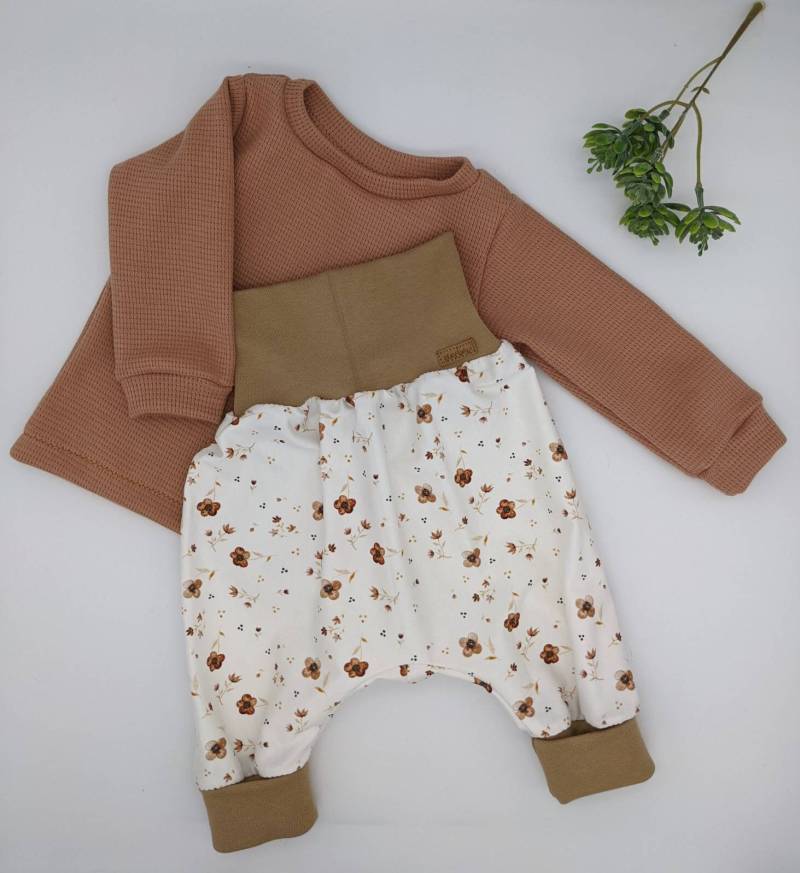 Mitwachshose Jersey/Pumphose Babyset von Nasebaer