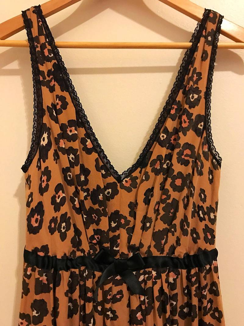 Herbst Vintage Blumenkleid - Via Del Amore von NashGirlVintage