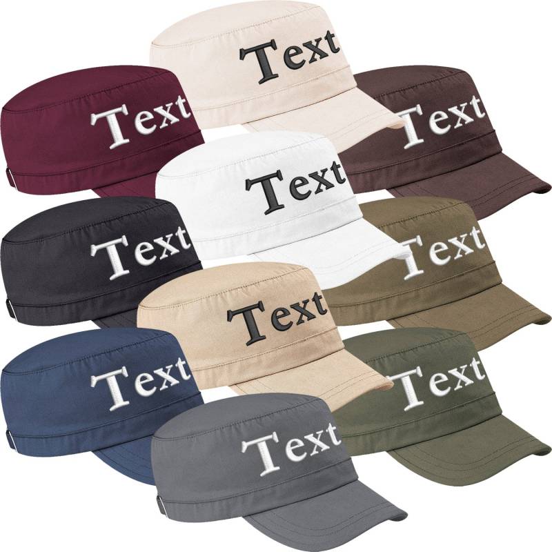 Army Cap Bestickt Mit Name/Wunschtext Basecap Cb34 von Nashvilleprint
