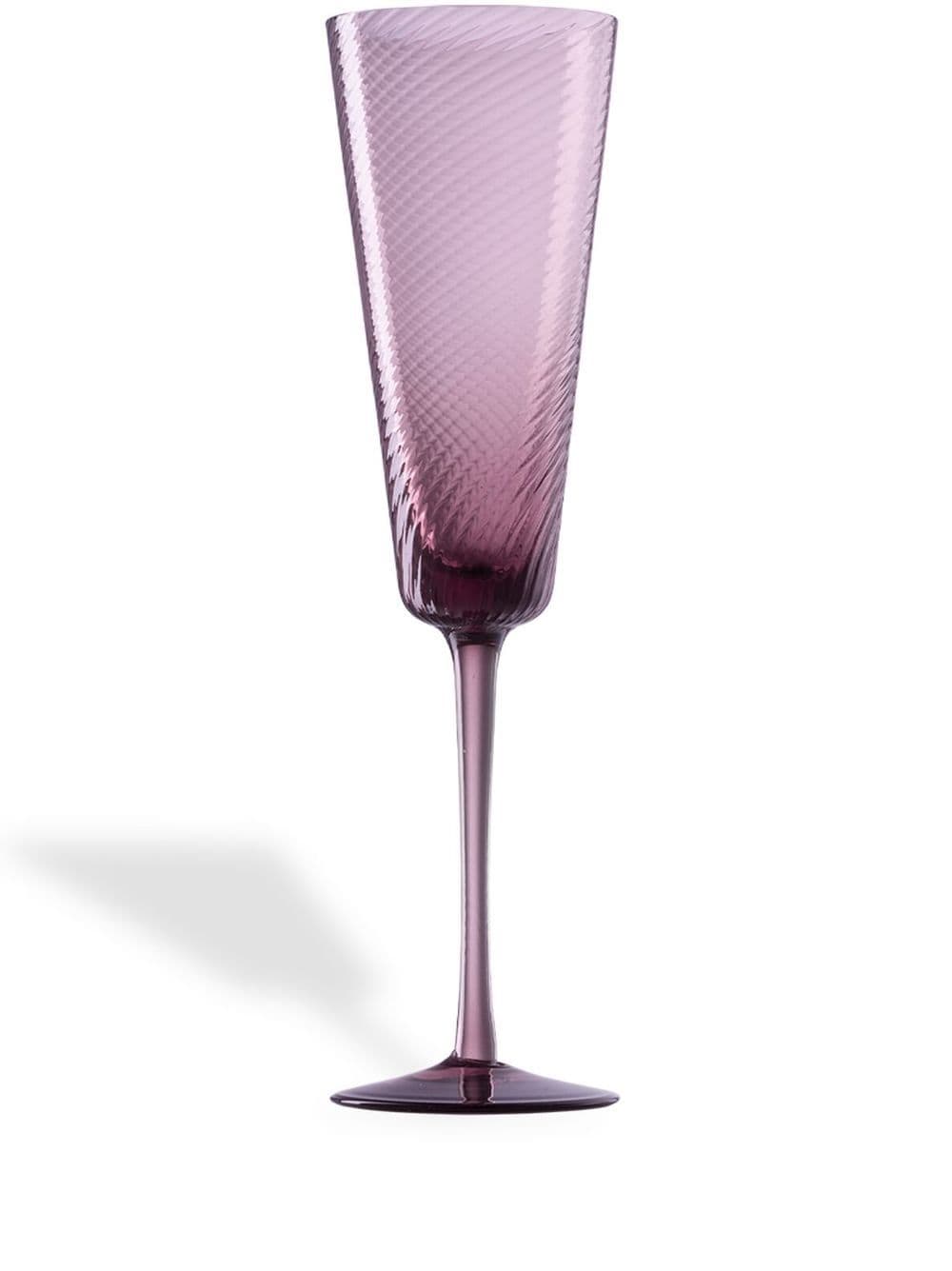 NasonMoretti Gigolo Flötenglas - Violett NasonMoretti Gigolo Flötenglas - Violett von NasonMoretti