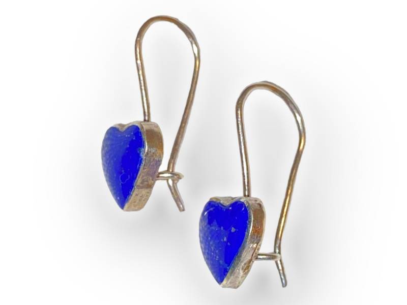 Lapislazuli Ohrring in Herzform von NasratGemstone