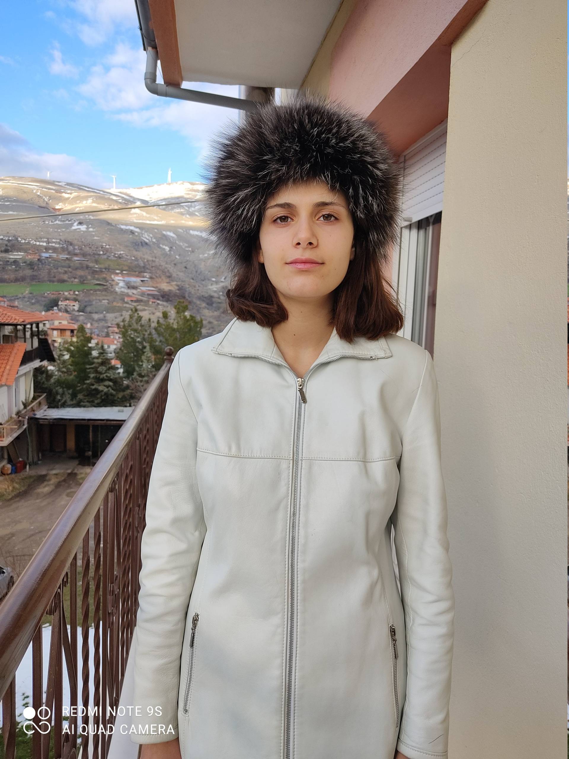 Braun Schneedecke Echt Fuchs Fell Stirnband/Fell Halswärmer von NastaziafurdesignsGR