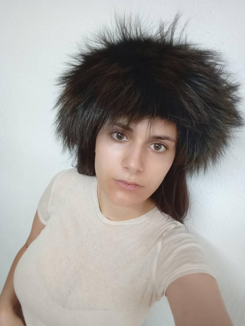 Echt Fuchs Fell Stirnband Braun Halswärmer, Handgemacht Echt Fuchs Fell Stirnband Braun Halswärmer, Handgemacht von NastaziafurdesignsGR