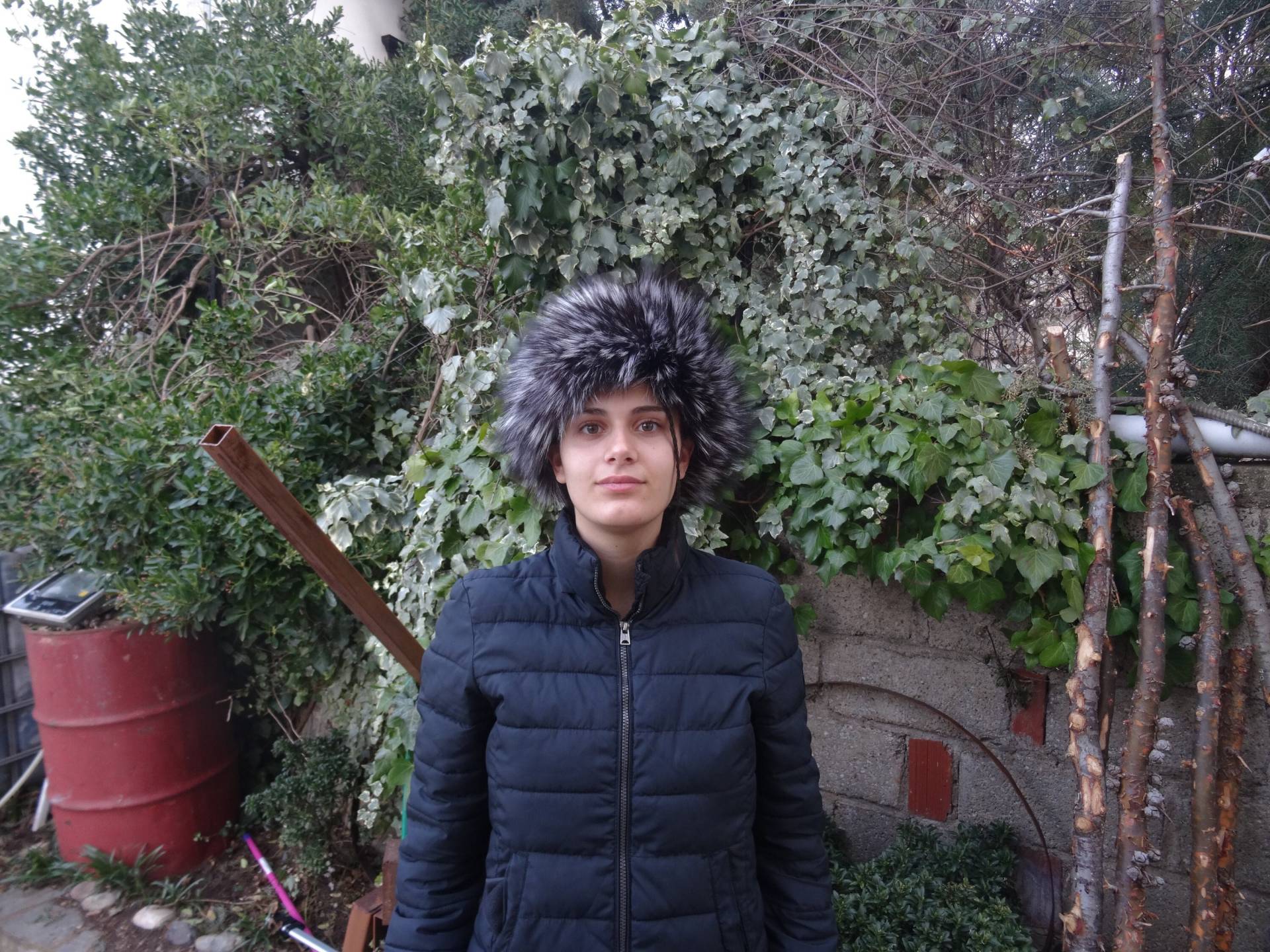 Silberfuchs Echt Fell Stirnband/Fell Halswärmer von NastaziafurdesignsGR